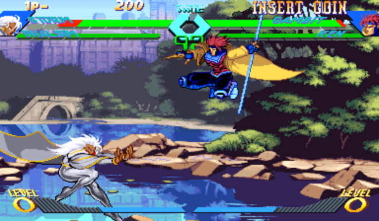 X-Men Vs. Street Fighter (USA 961023) Screenthot 2